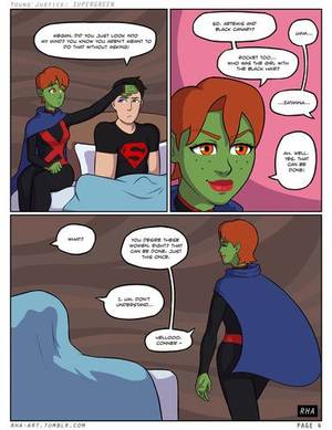 justice cartoon sex - young justice supergreen porn comic - Google Search