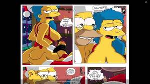 Ebony Cartoon Porn Simpsons - The Simpsons Christmas Special Sitcom Comic Porn Cartoon Porn Parody -  Pornhub.com
