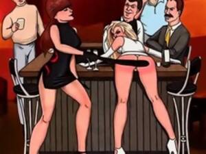bare ass spank cartoon - Spanked - Cartoon Porn Videos - Anime & Hentai Tube