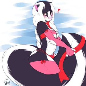 Anime Femboy Maid Porn - Long Hair, Thick Thighs, Posts, Furry Art, Skunks, Blush, Pride, Big  Thighs, Messages