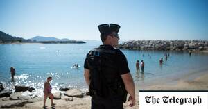 caught naked on public beach - British man charged with taking pornographic photos of youngsters on nudist  beach in France