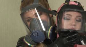 gas mask - BoundHub - Gas Mask Latex Breathplay