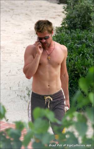 Brad Pitt Fake Porn - Nude Male Celeb Pics And Videos, exclusive paparazzi shots,. Brad Pitt ...