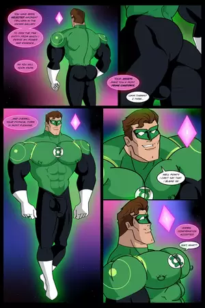 Green Lantern Gay Superhero Porn - Yaoi porn comics Green Lantern â€“ A Test of Love