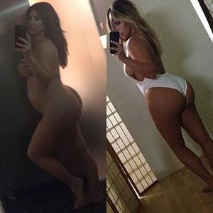 kim kardashian pregnant naked - 9 Times the Kardashians Have Told Their Body Critics to Suck It
