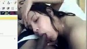 indian muslim penis blowjob - Gorgeous NRI muslim girl hot blowjob session