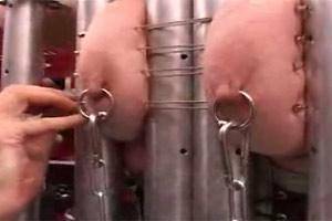 nailed tits torture - Bondage Slave Tit Tortured