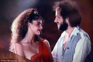 Creampie Schoolgirl - Old friends: Piero Montanucci (pictured, right) still remains friends with  the actress
