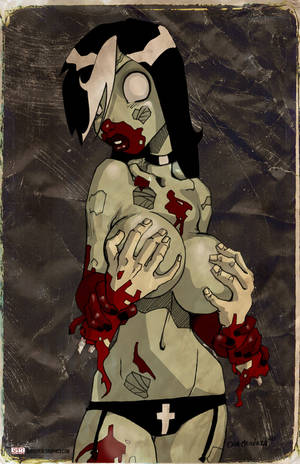 naked zombie cartoon porn - Zombie-Tramp-poster