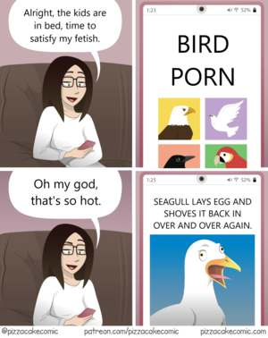 Bird Watching Porn - A sexier kind of bird-watching. : r/bonehurtingjuice