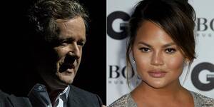 Chrissy Teigen Lesbian Porn - Piers Morgan Accuses Chrissy Teigen of Transphobia, And Who Cares?!