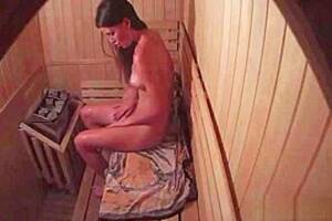 hidden cam oops - Oops!! Real caught sexy girl masturbating in public sauna (hidden cam),  leaked Solo Female fuck