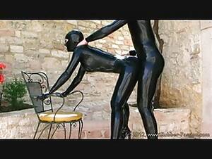 latex catsuit fuck - Latex Catsuit Sex and Blowjob