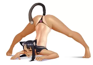 Cat Girl Porn - Nagatoro cat girl naughtiness nude porn picture | Nudeporn.org