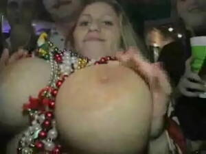 mardi gras tits prego - Busty girl shows boobs at Mardi Gras - XNXX.COM