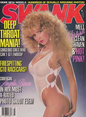 80s Porn Stars Angela - Swank March 1989, swank magazine back issues 1989 hottest 80s por