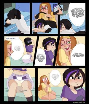Honey Lemon Go Go Porn - honey lemon and gogo in diapers | big hero 6 black hair blush brown hair  diaper