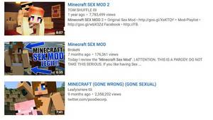Minecraft Sex Talk - After receiving several emails asking about Minecraft having Sex Mods in  their games, I had to do the research and pray this was a huge scam.