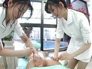 asian lesbian massage threesome - Japanese Lesbian Threesome Massage : XXXBunker.com Porn Tube