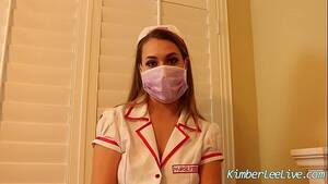 Gloves Nurse Handjob - Nurse Kimber Lee Gives Handjob in her Purple Latex Gloves! - XVIDEOS.COM