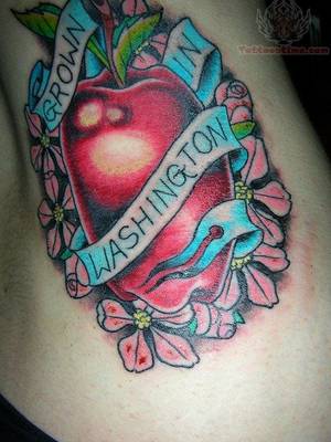 home grown tattoo - I would never do this but that is so funny being a home grown Washingtonian  myself