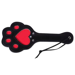 erotic tools - Erotic Flirting Leather Ruler Whip Easy Store Flat Cat Paw Whipping Tool  Femdom Leather Porn-tools | Fruugo PT