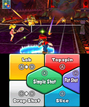 Mario Tennis Porn - Mario Tennis Open Touchscreen Controls