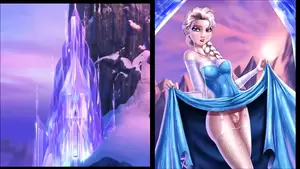 elsa naked cartoon movie - SekushiLover - DIsney Elsa vs Naked Elsa | xHamster