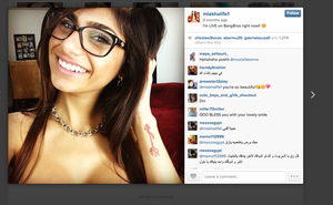 Controversial Arab Female Porn Star Khalifa - Mia Khalifa, Lebanese porn star, gets death threats | CNN