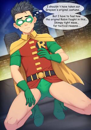 Dc Gay Cartoon Porn - Suiton00] DC Comics â€“ Damian Wayne - Gay Manga | HD Porn Comics