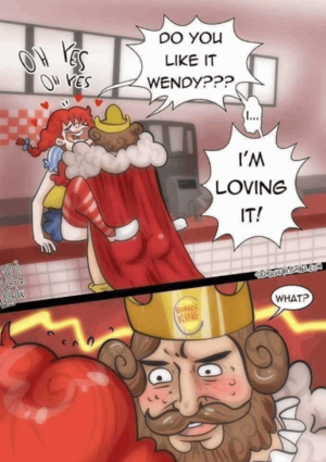 Burger King Porn Comics - Burger King and Wendy [Restaurant Sex] : r/rule34