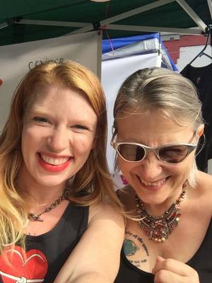 Madison Young - Madison Young signing copies of Daddy: the Memoir at the Center for Sex and  Culture booth at the annual Folsom St. Fair event. We had a wonderful time  and ...