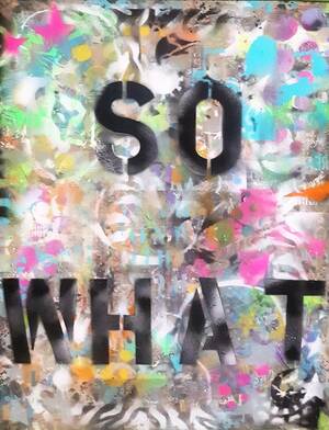 art porn series - So What - Word Porn Series Painting by Sona Mirzaei - Fine Art America