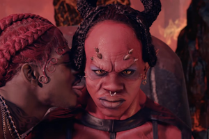 Gay Satanic Sex - Lil Nas X's evil gay Satanic agenda, the Montero video, and Satan shoes -  Vox