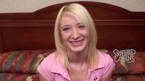 Amateur Blonde Porn Blue Eyes - Petite blue-eyed blonde teen makes her porn debut - XVIDEOS.COM