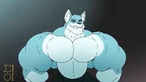 Furry Muscle Porn - Muscle growth furry sfw - ThisVid.com