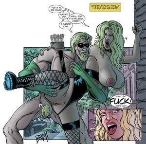 black canary hentai sex cartoons - Green Arrow loses his virginity! by BenMarxx