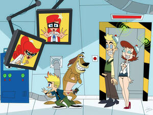 Cartoon Porn Johnny Test Dad - Rule 34 - 3girls cartoon network clothing color dukey father and daughter  father and son female glasses hugh test human johnny test johnny test  (series) lila test male mary test milf mind