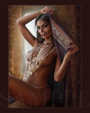 india pre nude - Vintage Pretty Nude Indian Women Picture New 8X10 Fine Art Print Photo Sexy  Old | eBay