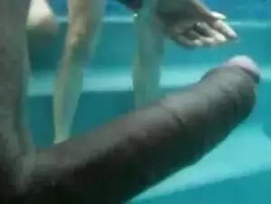 black tranny sex underwater - Tranny Party Underwater Cumshots - Tranny.one