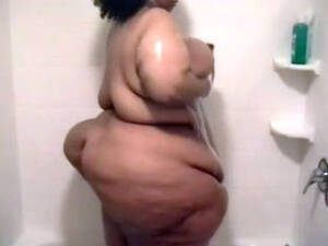 Ebony Bbw Shower Porn - Huge booty black BBW takes a shower - big women porn at ThisVid tube