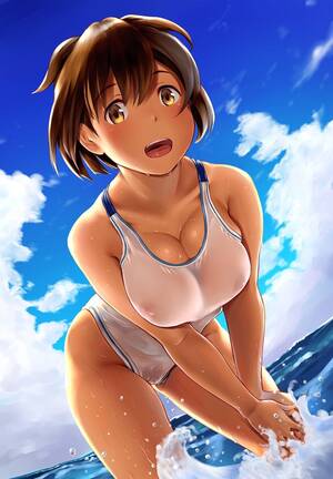 Anime Swimsuit Porn - Swimming in a one piece swimsuit [ washizutan2 ] â€“ Hentai â€“ Rule34 â€“  Cartoon Porn â€“ Adult Comics