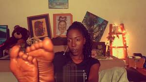 ebony feet rubbing - Sexy Ebony Feet Rubbing ASMR, watch free porn video, HD XXX at tPorn.xxx
