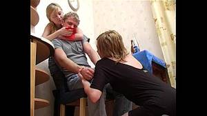 horny teen slut seduces a guy - Two sluts hard seduce a guy