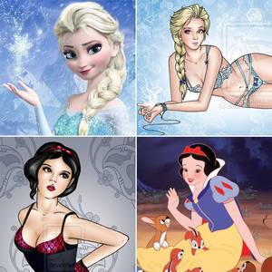 animated nude disney - See the Disney Princesses Model Lingerie Looks