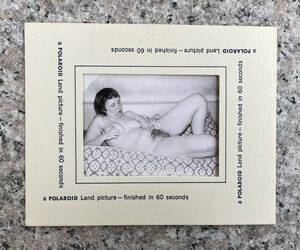Home Polaroid Porn - Vintage 1950-60s Mature NUDE Polaroid Photograph of a Sexy Woman in  Cardboard Land Camera Folder Sleeve - Etsy Norway
