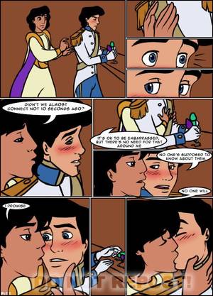 Disney Prince Gay Porn Comics - (Disney) Aladdin and Prince Eric Get Together