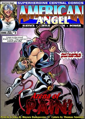 Arena Porn Comic - Arena of Pain â€“ American Angel - Porn Cartoon Comics