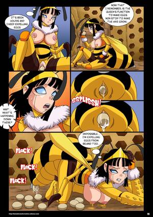 Bee Porn Comics - dragon-ball-queen-bee comic image 16