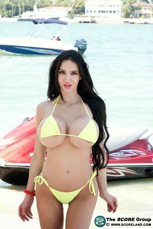 Amy Anderssen Cleavage Porn - Ramblings of a Semi-Mad Man: Amy Anderssen is To Big For One of